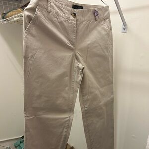 Khaki boyfriend pants